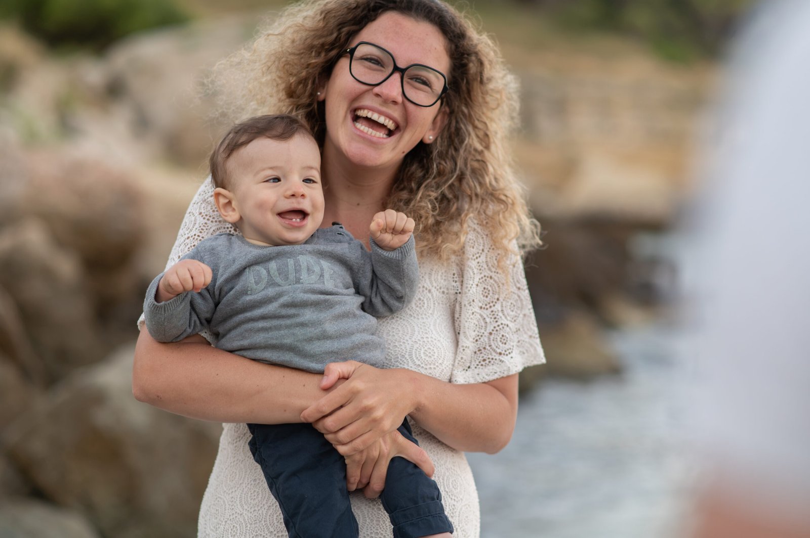 Portrait naturel d’une famille